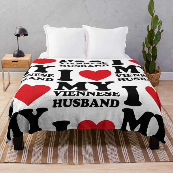 Item preview, I ❤️ My Viennese Husband – Cute Romantic Text Design designed and sold by EmeraldeaArt.
