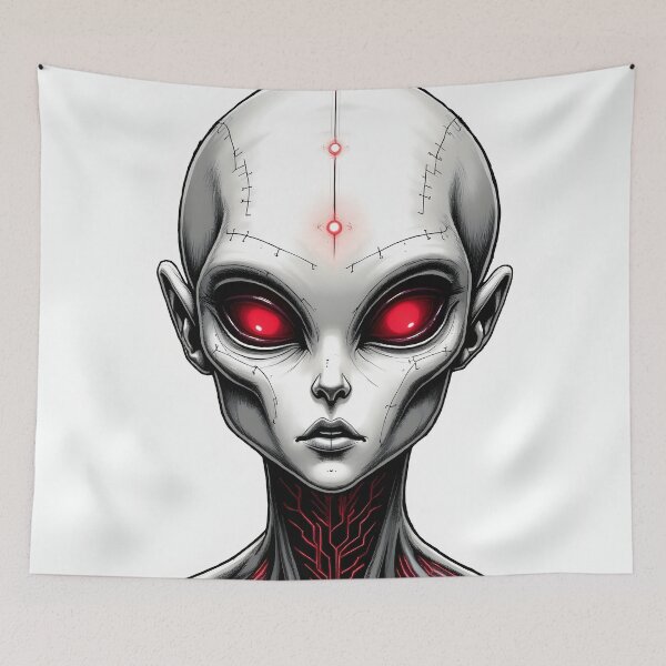 Item preview, The Red Signal designed and sold by AlienInkvasion.