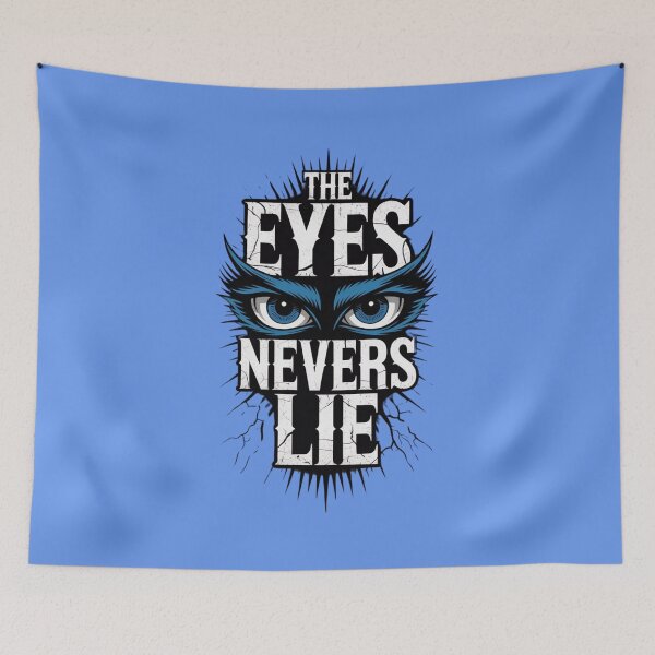Item preview, The Eyes Never Lie – T-Shirt Énigmatique & Chic designed and sold by Inspius.
