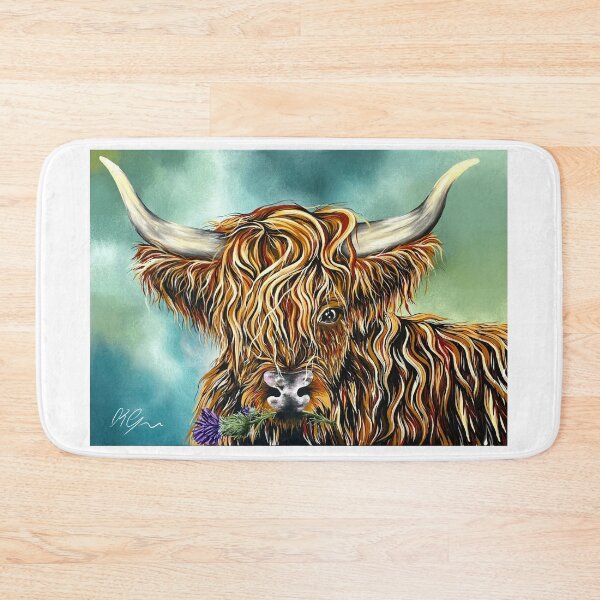 Item preview, Leo the Highland Cow  designed and sold by Huckleberry House.