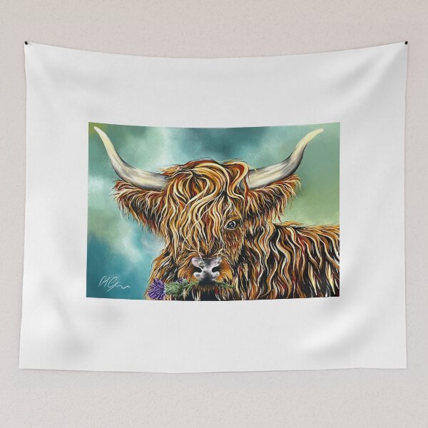 Item preview, Leo the Highland Cow  designed and sold by Huckleberry House.