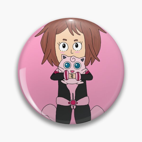 Item preview, Uraraka and Jigglypuff designed and sold by ellzbellz148.