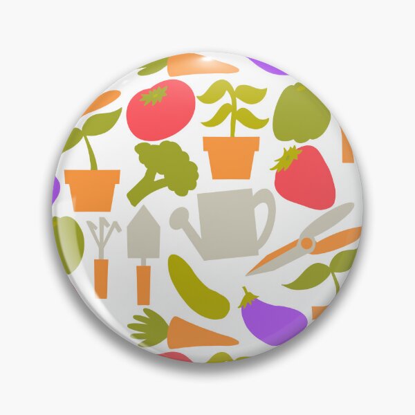 Item preview, Fun Gardening Tools And Plants White Background  designed and sold by missmann.