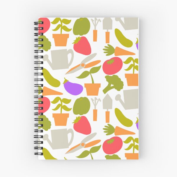 Item preview, Fun Gardening Tools And Plants White Background  designed and sold by missmann.
