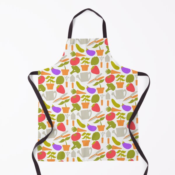 Item preview, Fun Gardening Tools And Plants White Background designed and sold by missmann.