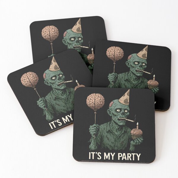 Item preview, Zombie - It's My Party - Undead with Cupcake designed and sold by NightTimeJ.