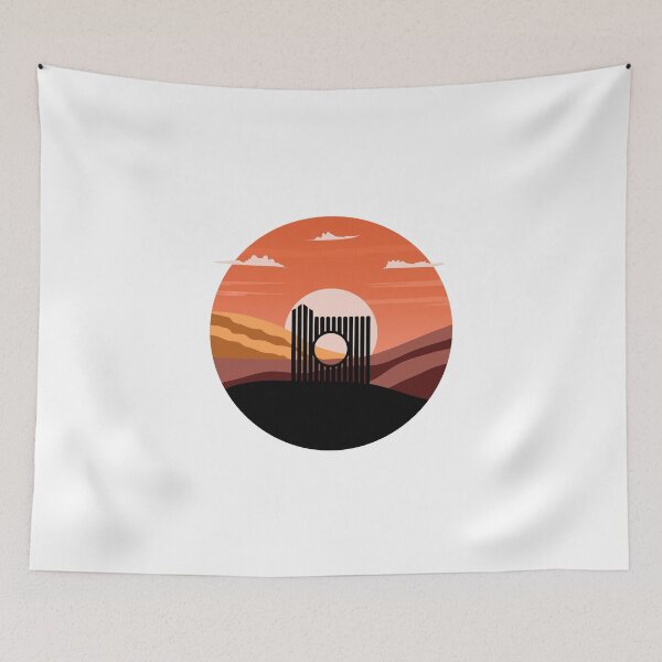 Item preview, Buried in Sand – Abstract Jockeys Ridge Sunset designed and sold by Balasan.
