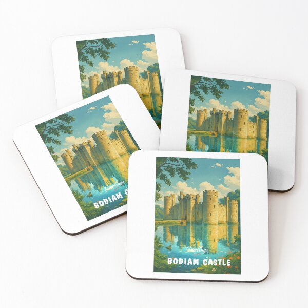 Item preview, Traveling Famous Castles and Palaces - BODIAM CASTLE – Great Britain designed and sold by Earth Celebration Designs.