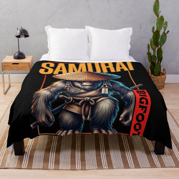 Item preview, Funny Vintage Bigfoot Samurai Japanese. Bigfoot Anime Lover designed and sold by ahmed2751989.