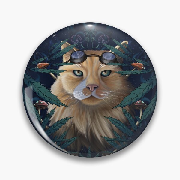 Item preview, Roach: the Explorer Cat of Mind and Space designed and sold by LTWArt.