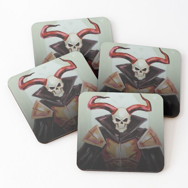 Item preview, Red Horned Demon designed and sold by Smashedjack.