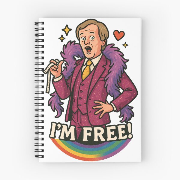Item preview, Are You Being Served - Mr Humphries - I am FREE designed and sold by RuRebels.