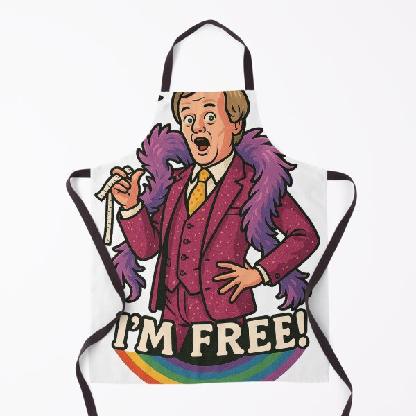 Item preview, Are You Being Served - Mr Humphries - I am FREE designed and sold by RuRebels.
