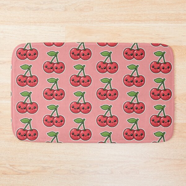 Item preview, double shiny cherries with one leaf designed and sold by SpireForged.