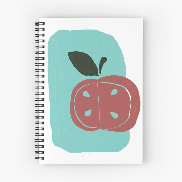 Item preview, Apple Print in Blue Field designed and sold by OpenArt.