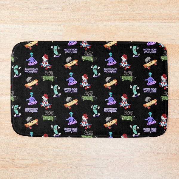 Item preview,  Bundle of skateboard and skater - skate world- Skate gift- Skate lover designed and sold by Soul  ArtLove.