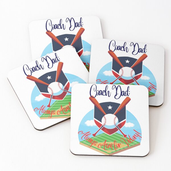 Item preview, Coach Dad Sports Dad Baseball Dad Baseball Coach Dad designed and sold by UrbanStitchCreations.