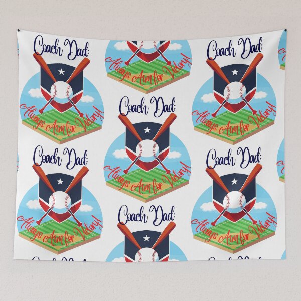Item preview, Coach Dad Sports Dad Baseball Dad Baseball Coach Dad designed and sold by UrbanStitchCreations.