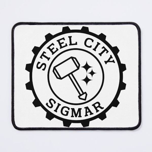 Item preview, SCS Logo - Black designed and sold by SteelCitySigmar.