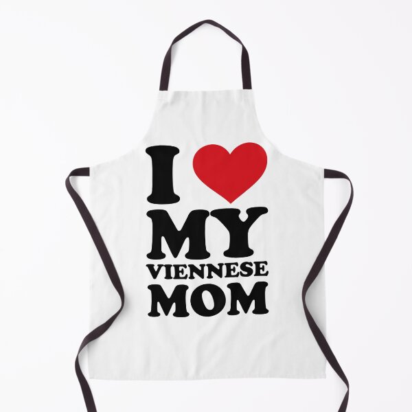 Item preview, I ❤️ My Viennese Mom – Sweet Family Love Design designed and sold by EmeraldeaArt.