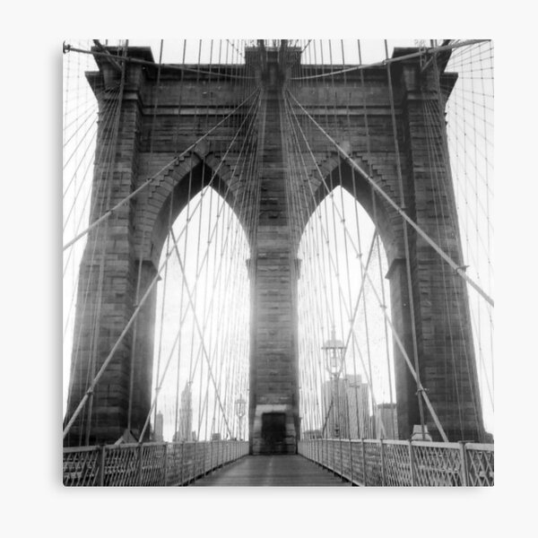 Brooklyn Bridge Metal Print