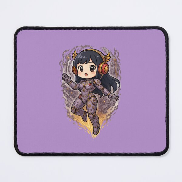 Item preview, Nanako the android girl in chibi anime style designed and sold by SpireForged.