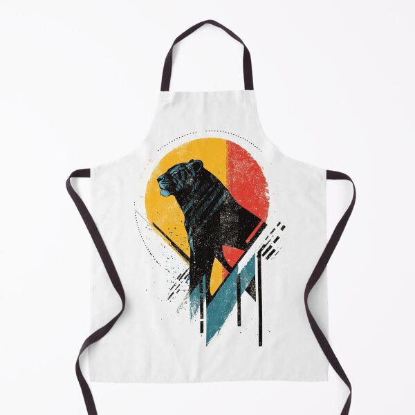 Item preview, Retro Tiger Poster - Bold Grunge Wildlife Art Print designed and sold by Blurbean.