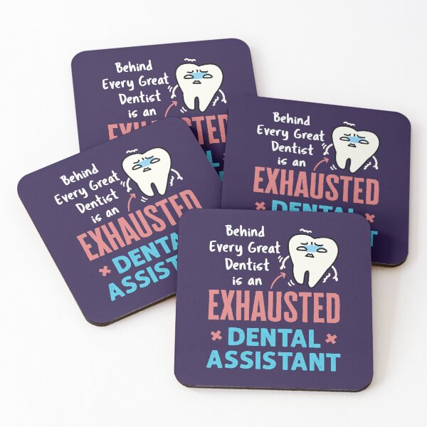 Item preview, Exhausted Dental Assistant Funny Appreciation designed and sold by jaygo.