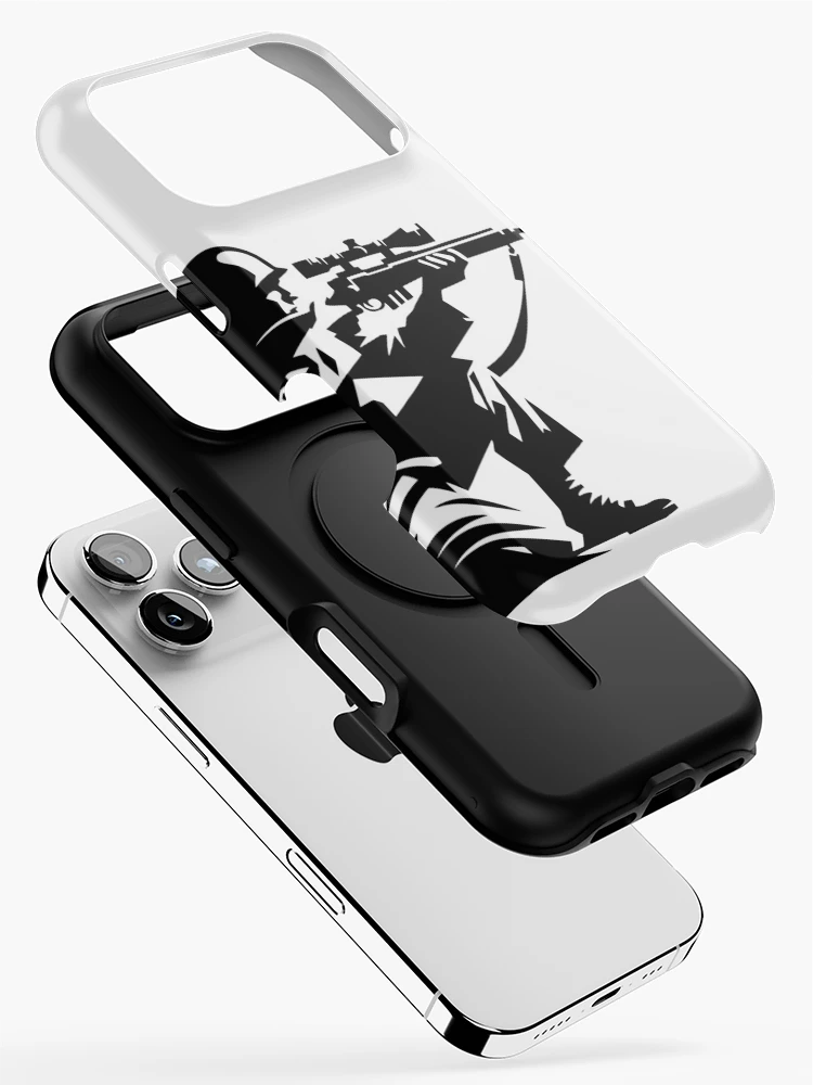 Thumbnail 2 of 4, iPhone Case, Sniper designed and sold by Raloel Art.