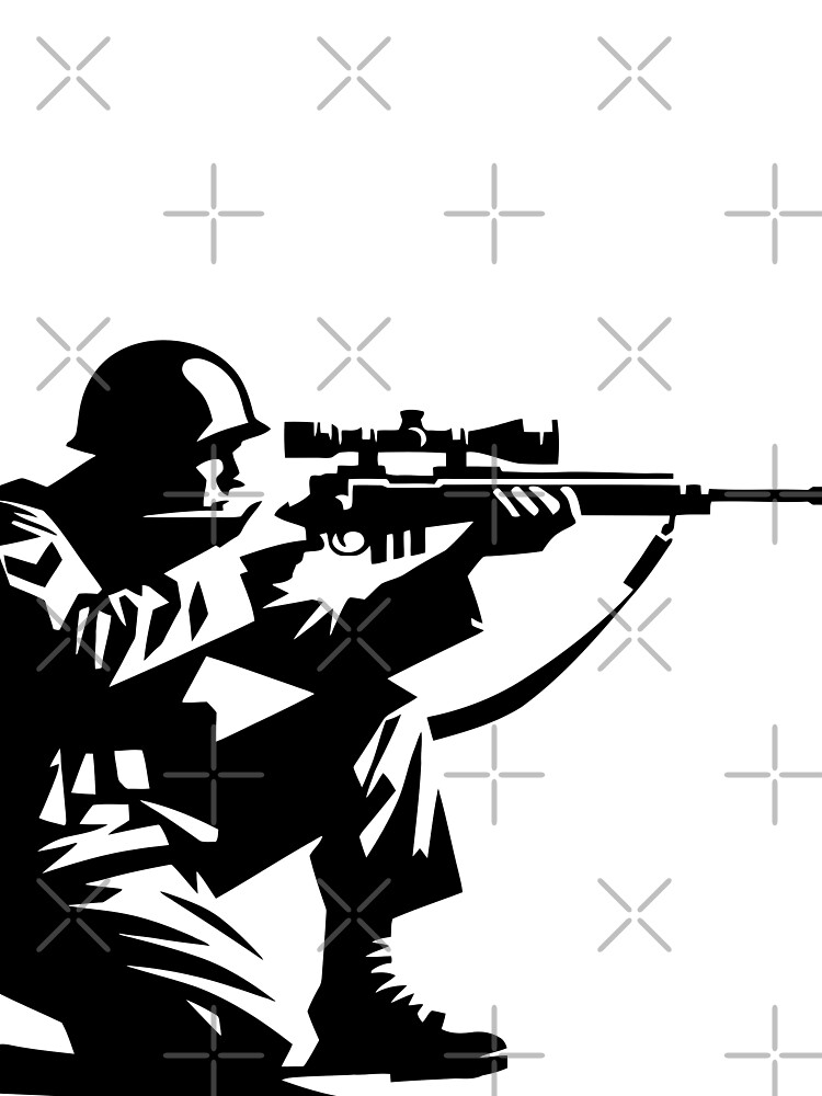Thumbnail 3 of 3, Scarf, Sniper designed and sold by Raloel.