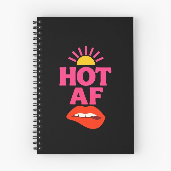 Item preview, HOT AF – Bold Summer Sass Graphic Design designed and sold by Artbyminga.