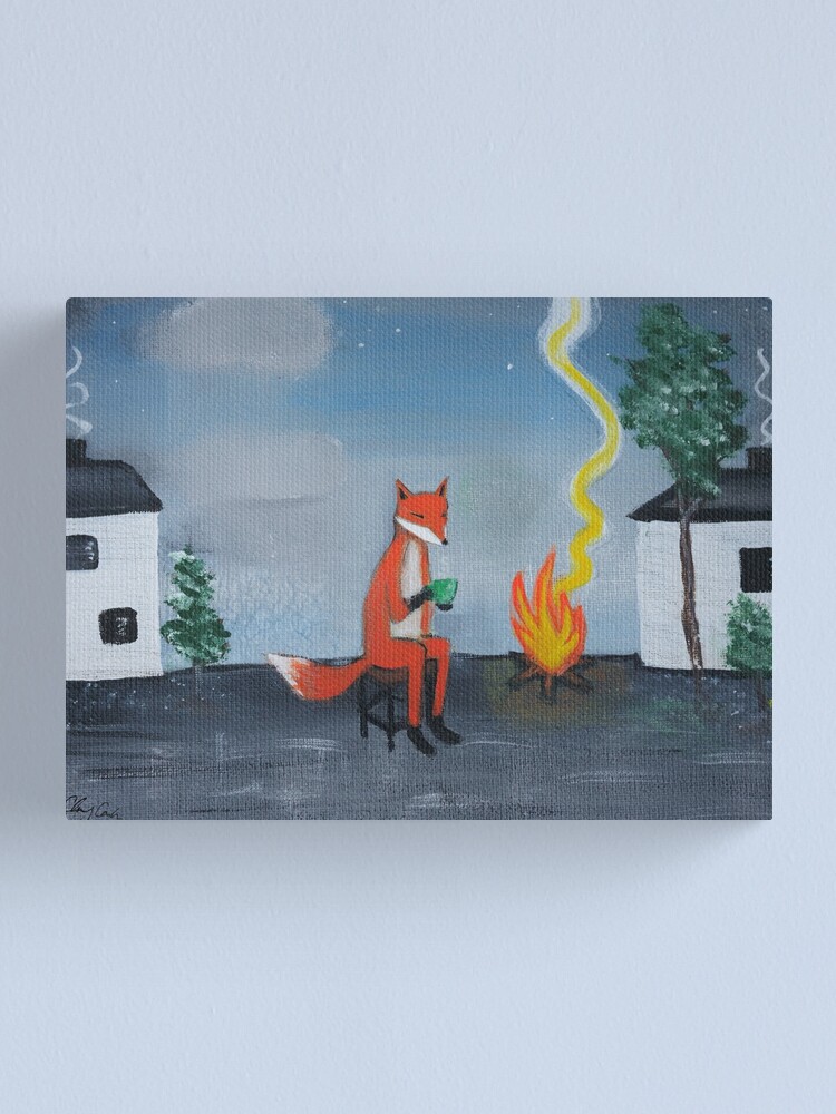 Thumbnail 1 of 3, Canvas Print, He Didn’t Rush the coffee This Time designed and sold by shopcherry.