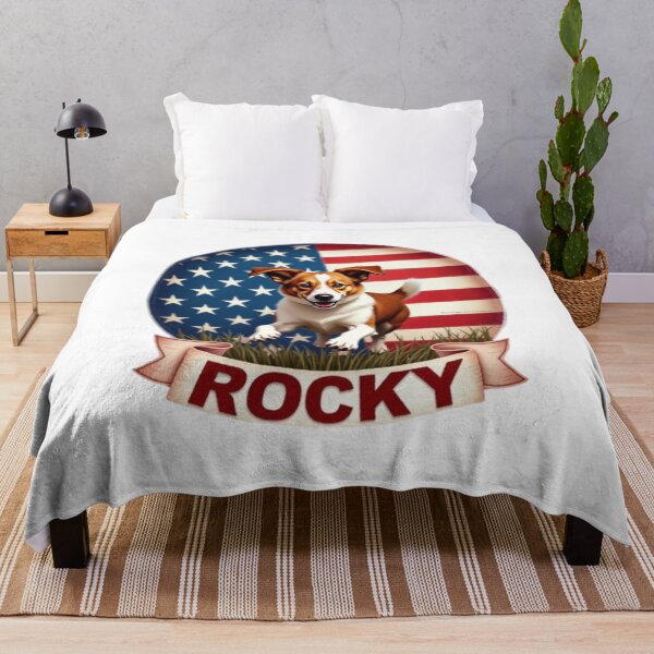 Item preview, Rocky the All-American Dog designed and sold by Graphichop.