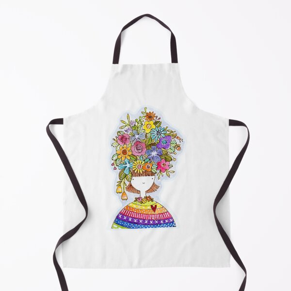 Item preview, Wildflower Girl designed and sold by Creator of Cuteness - Art by Lindsay Ostrom.