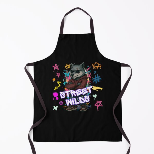 Item preview, Street Wilds - cool wolf with colorful graffiti designed and sold by PHRASEandSTYLE.