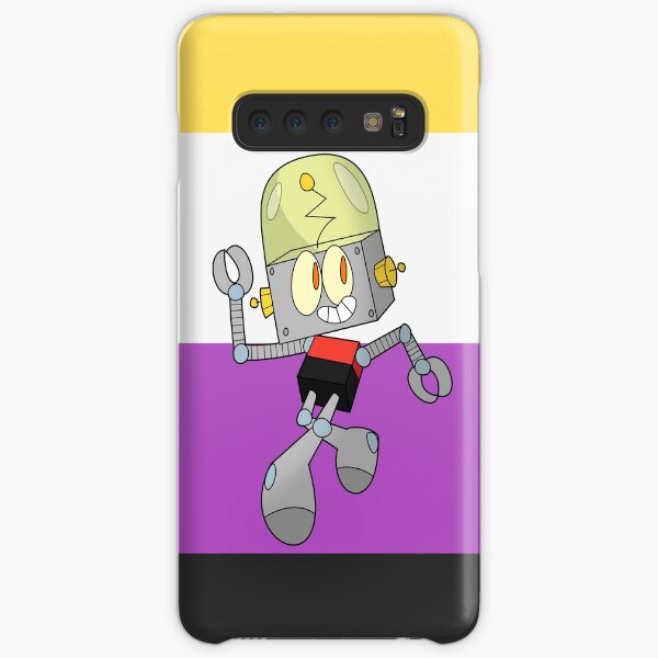 Robot Jones - Nonbinary Pride Samsung Galaxy Snap Case