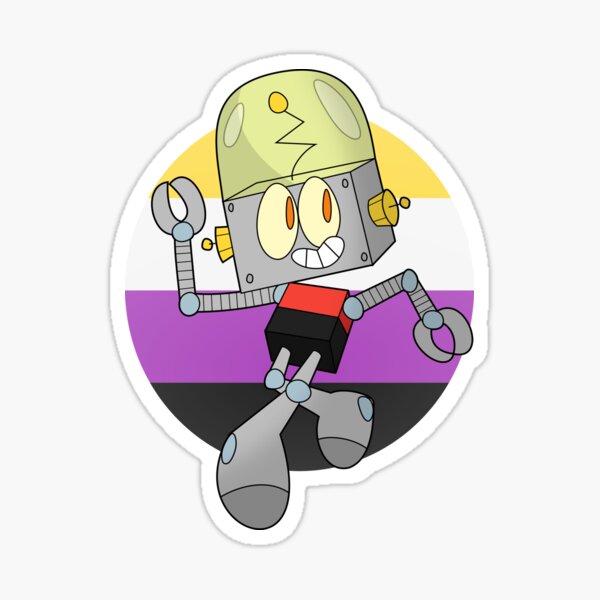 I ROBOT Sticker – Android Jones