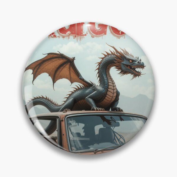 Item preview, Dragon on a car designed and sold by Sunday241.