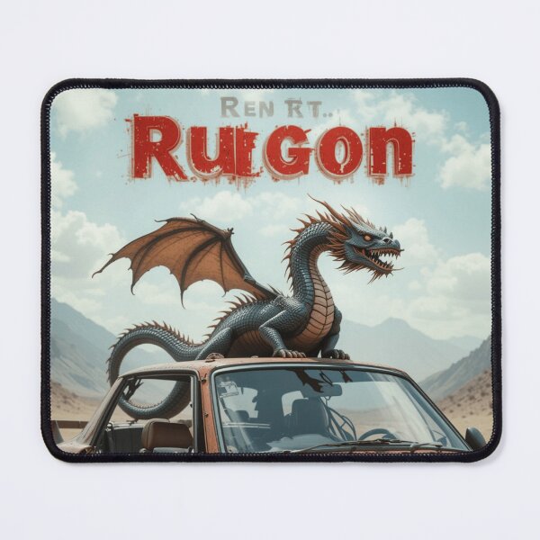 Item preview, Dragon on a car designed and sold by Sunday241.