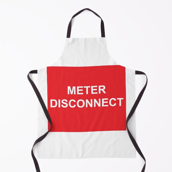 Item preview, Electric Meter Disconnect Label designed and sold by Mr. Electrician.