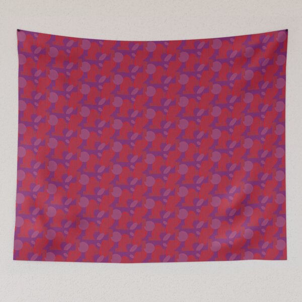 Item preview, Red bubbles designed and sold by ZederZederZeder.