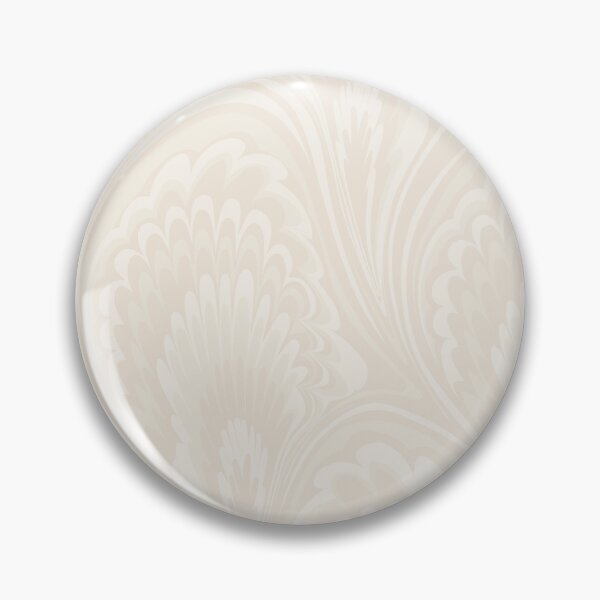 Item preview, Marbling Peacock Ebru Monochrome Alpine Oatmeal Beige Subtle designed and sold by miavaldez.