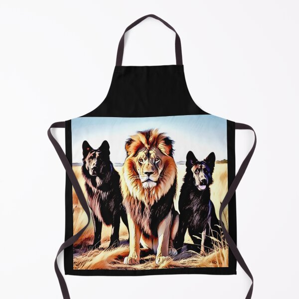 Item preview, German Shepperd Again#3 and a Lion designed and sold by Helios Be. Lavsh.
