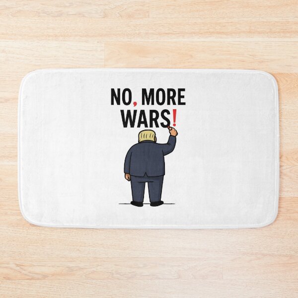 Item preview, No More Wars Punctuation Matters Antiwar Protest  designed and sold by The Junto Shop.