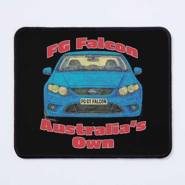 Item preview, FG GT Falcon front view blue car Australias Own design designed and sold by Michael van der Hoorn.
