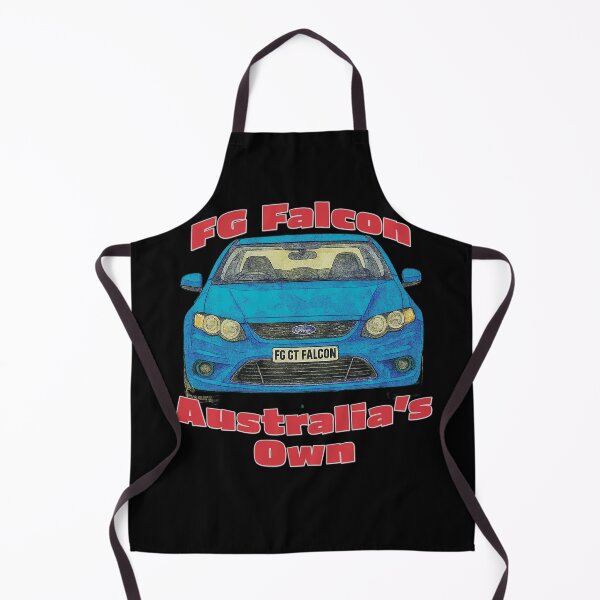 Item preview, FG GT Falcon front view blue car Australias Own design designed and sold by Michael van der Hoorn.