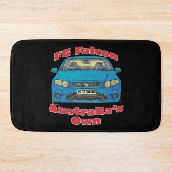 Item preview, FG GT Falcon front view blue car Australias Own design designed and sold by Michael van der Hoorn.