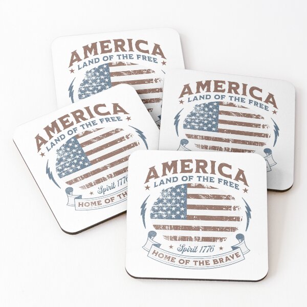 Item preview, America Land of the Free Spirit 1776 designed and sold by CrowCottage51.