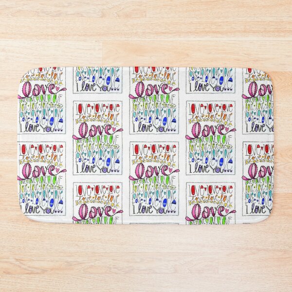 Item preview, Love, Love, Love designed and sold by Creator of Cuteness - Art by Lindsay Ostrom.