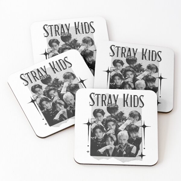 Item preview, Stray Kids Monochrome Black and White Classic Design Collage  designed and sold by HELL0WBELLO.